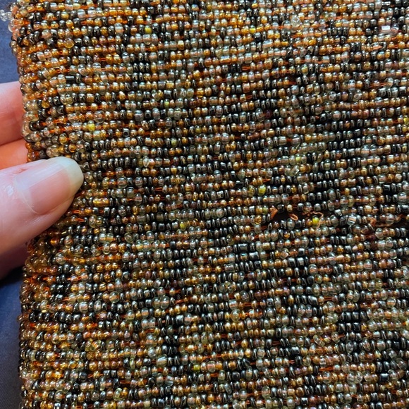 Handmade beaded bag - Picture 4 of 5